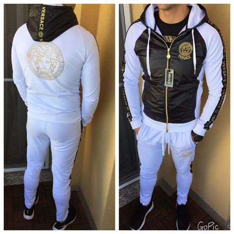 tracksuit versace|Versace tracksuit men's sale.